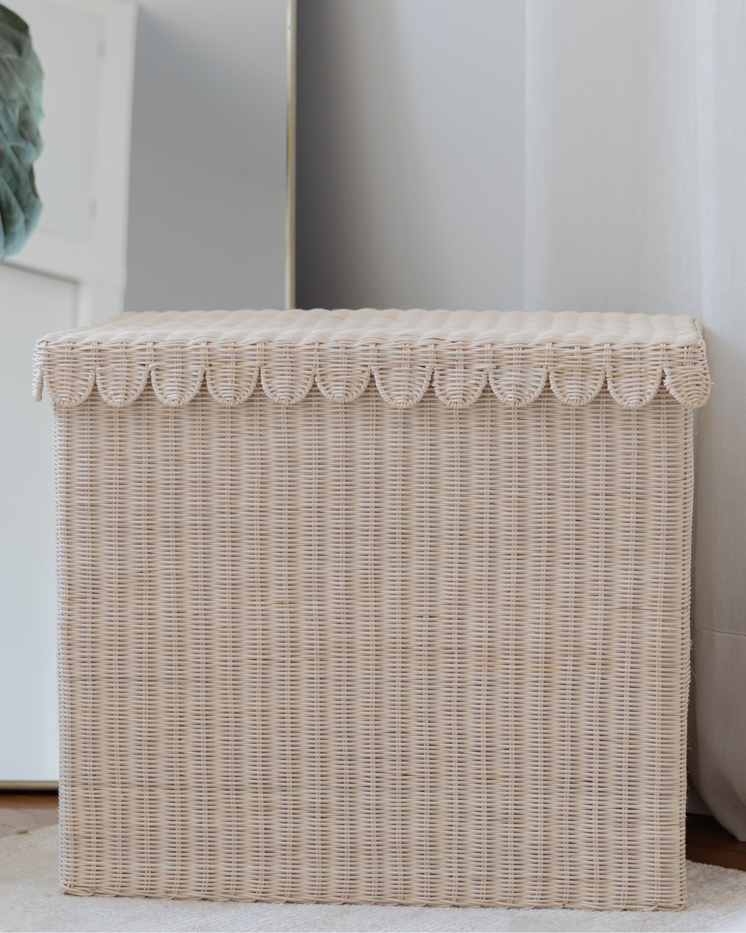 Cesto Mimbre de Ondas