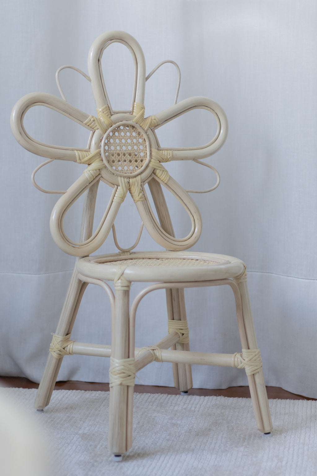 Silla Ratán Flor
